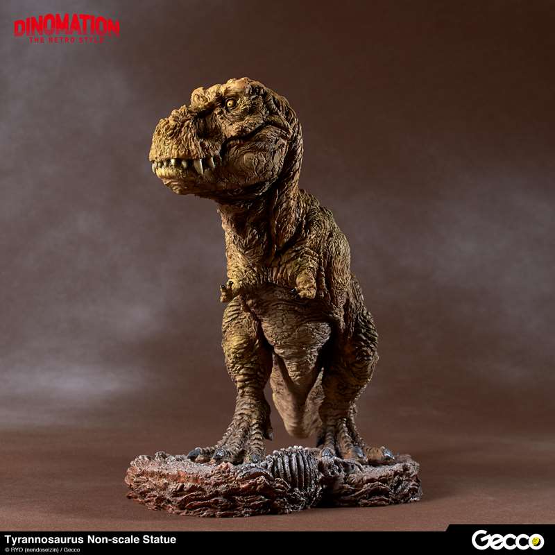 Dinomation, Tyrannosaurus Pre-painted Statue